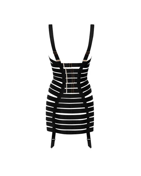 Trinity Longline Wired Basque by Bluebella
