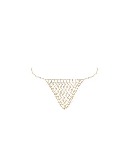 Marli Diamond Lattice Thong by Bluebella