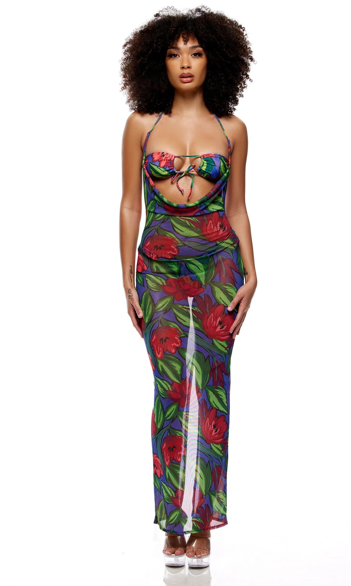 Amalfi Mesh Pool Maxi Dress by Forplay