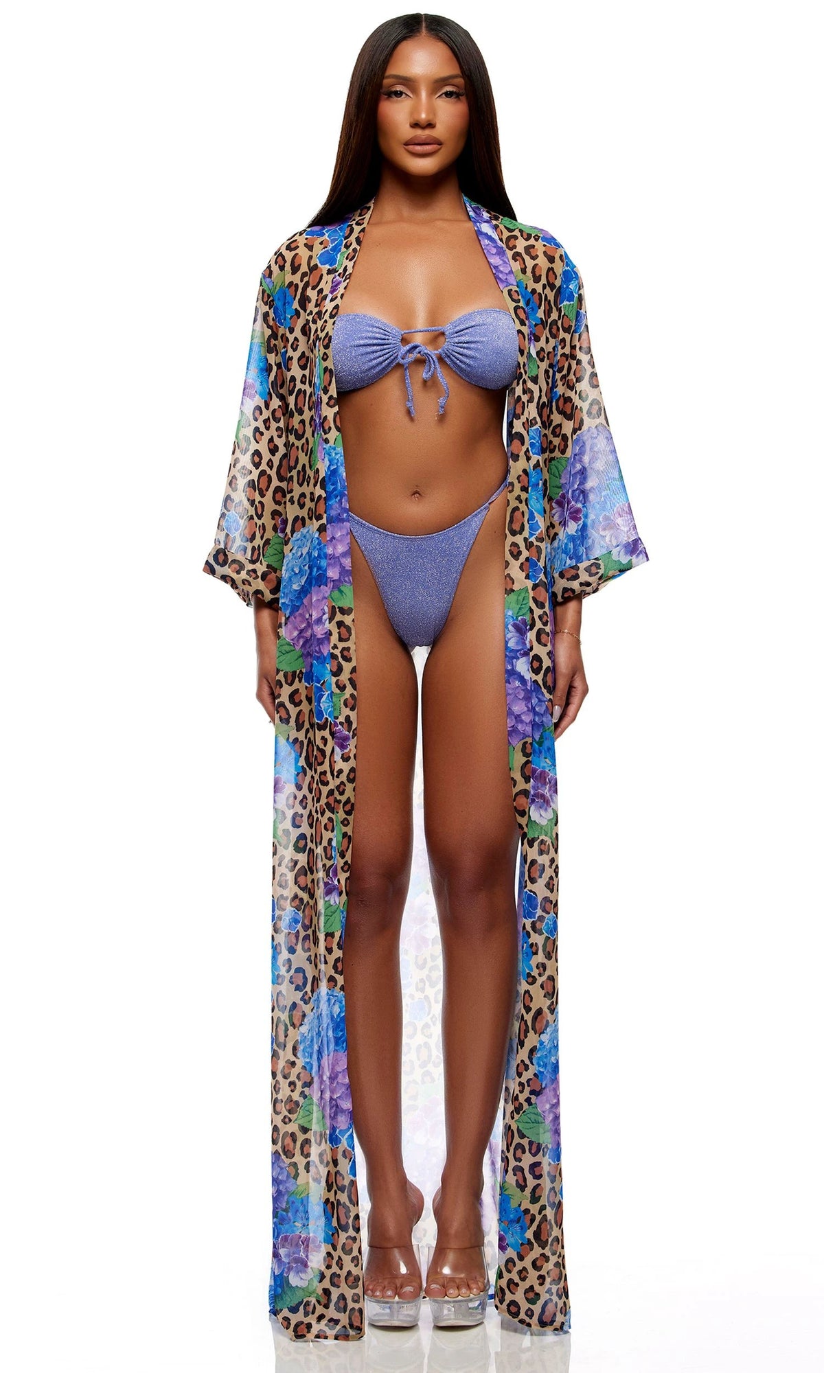 Termoli Mesh Pool Kimono by Forplay