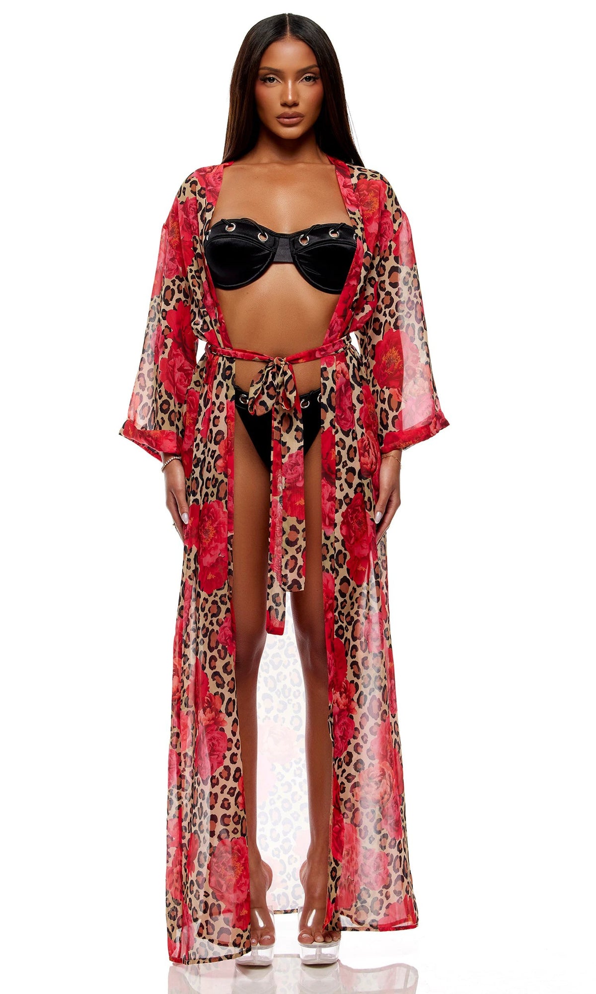 Termoli Mesh Pool Kimono by Forplay