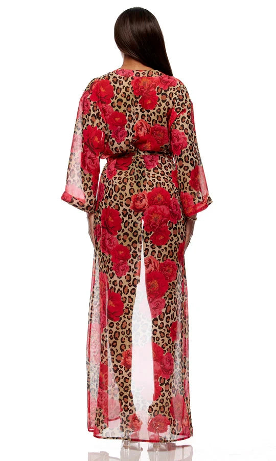 Termoli Mesh Pool Kimono by Forplay