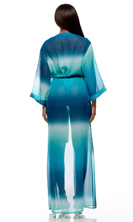 Termoli Mesh Pool Kimono by Forplay