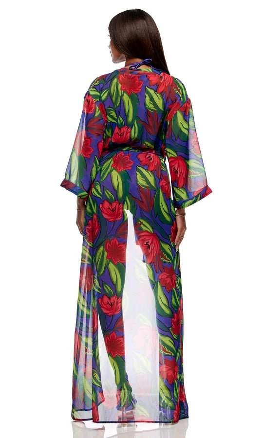 Termoli Mesh Pool Kimono by Forplay