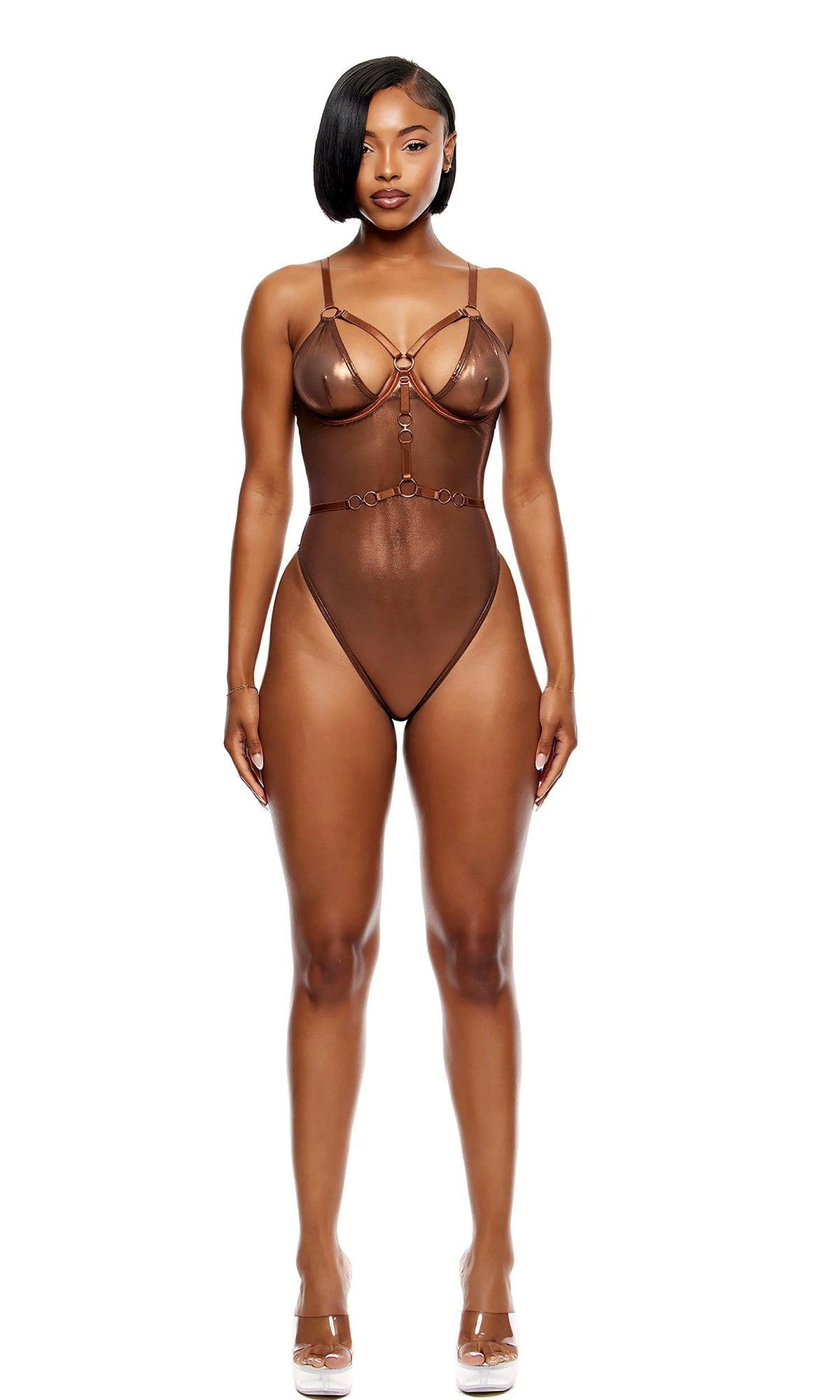 Liquid Metal Metallic Mesh Teddy by Forplay
