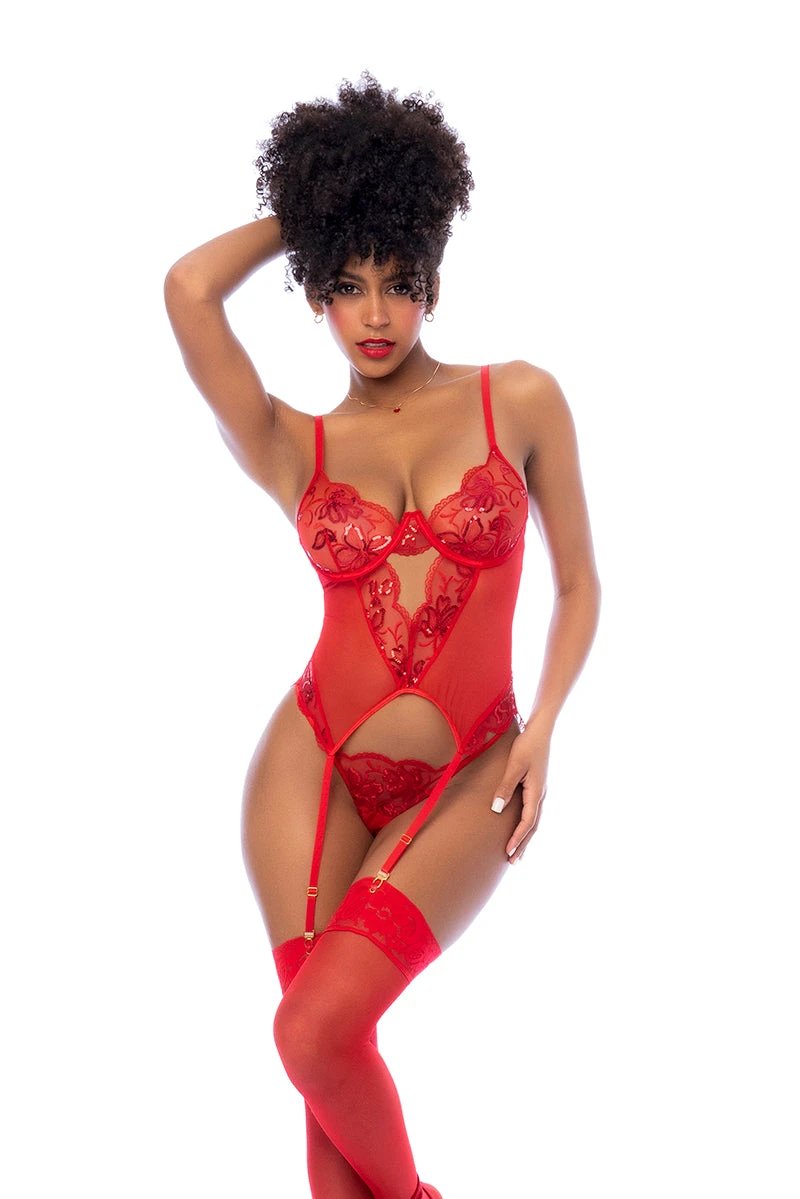 Red Passion 2 Piece Set by Mapalé
