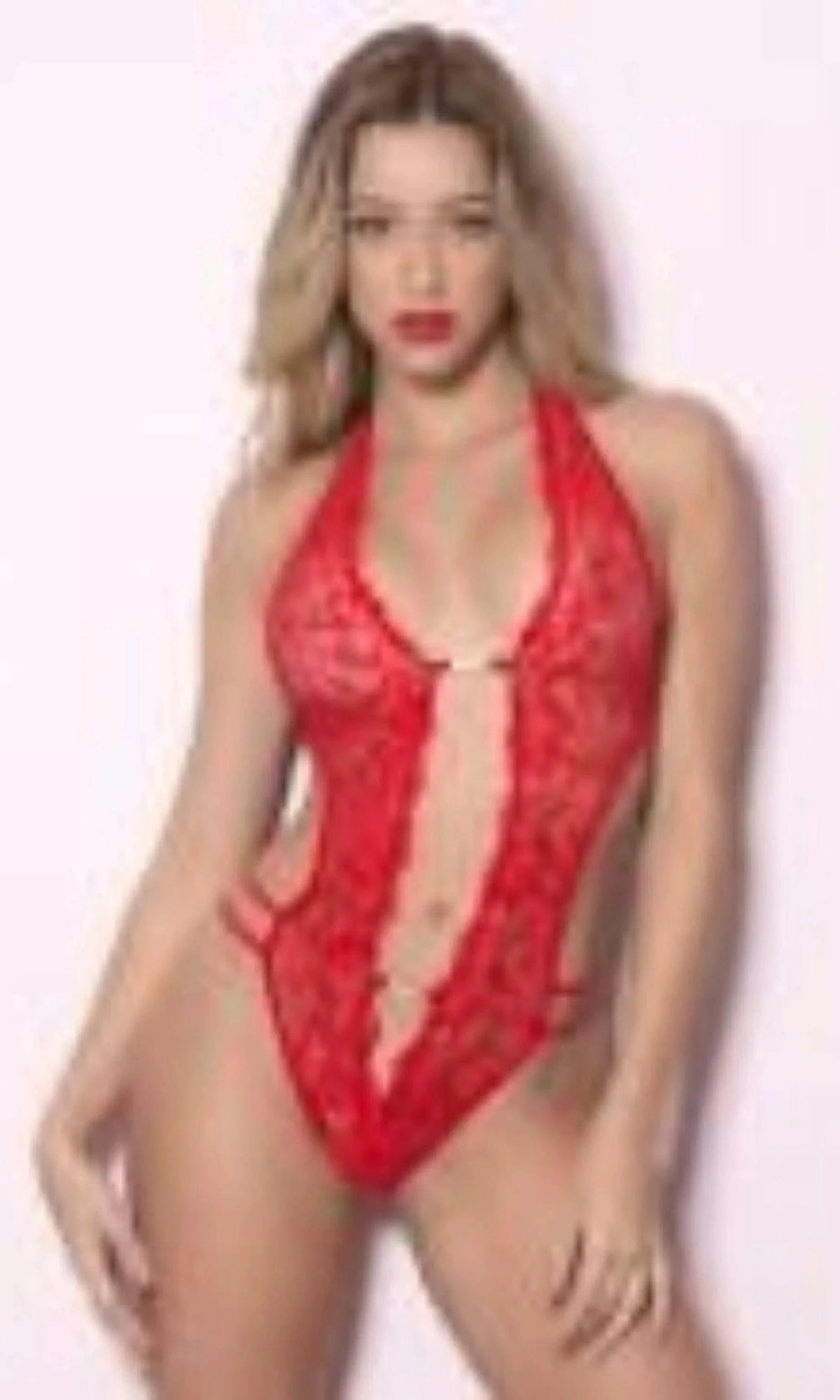 Alexandra Crotchless Lace Teddy by Oh La La Cheri