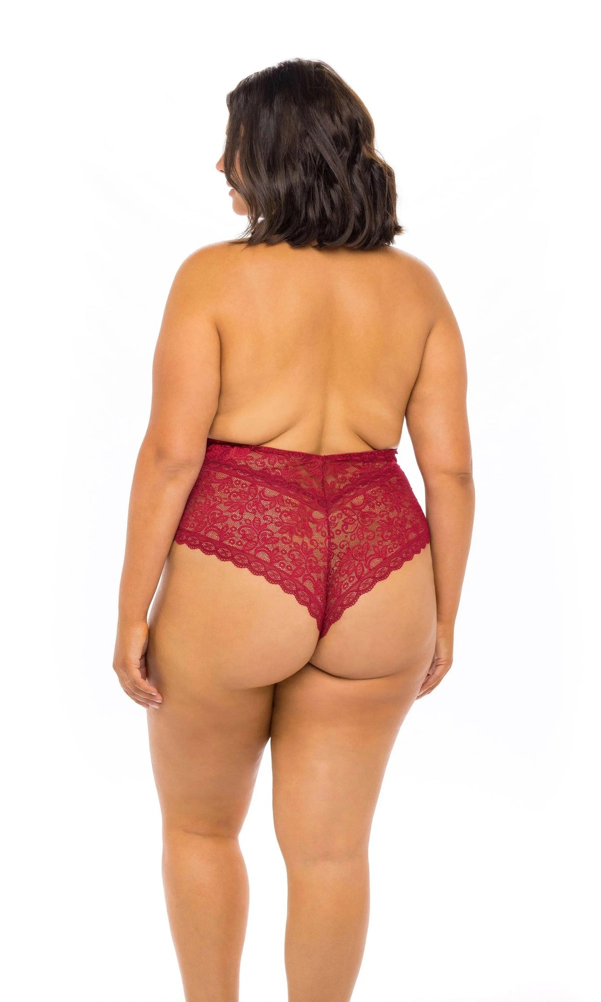 Allison All Over Lace Plunge Teddy by Oh La La Cheri
