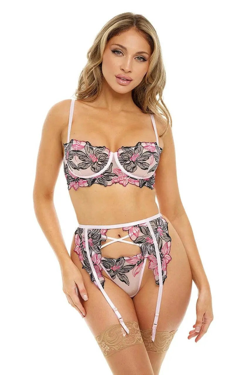 Audra Floral 3 Piece Set by Oh La La Cheri
