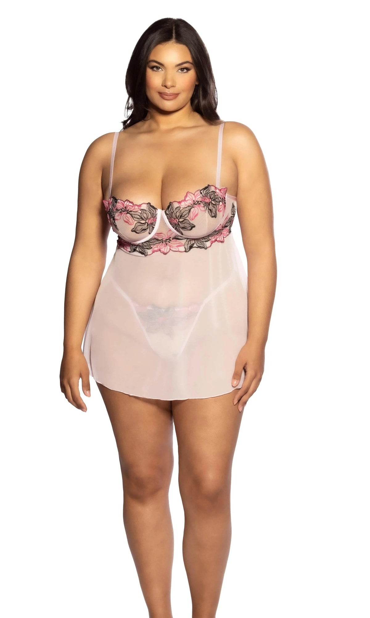 Audra Floral Babydoll by Oh La La Cheri