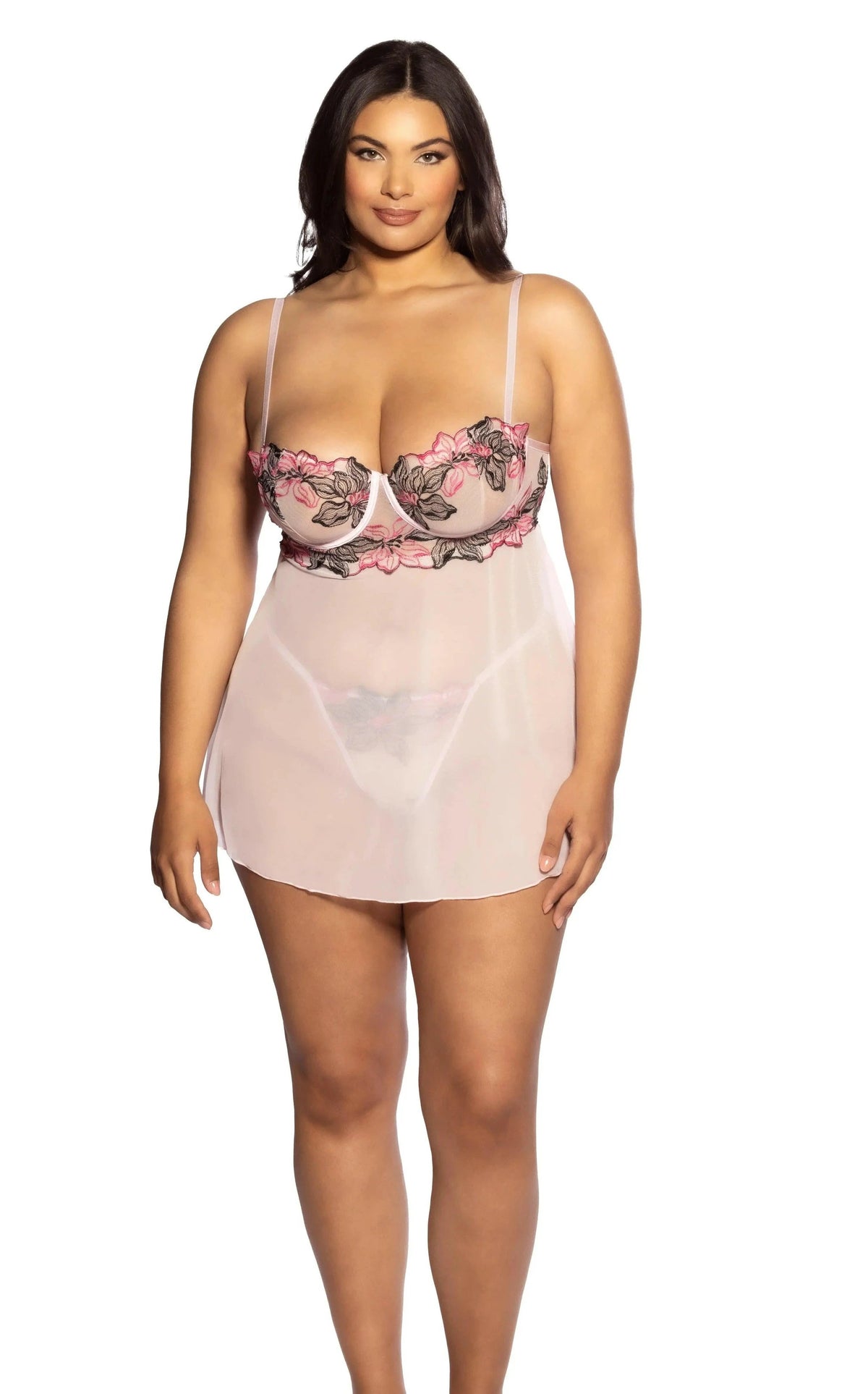 Audra Floral Babydoll by Oh La La Cheri