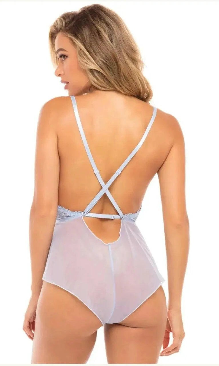 Bijou Lace & Mesh Teddy by Oh La La Cheri