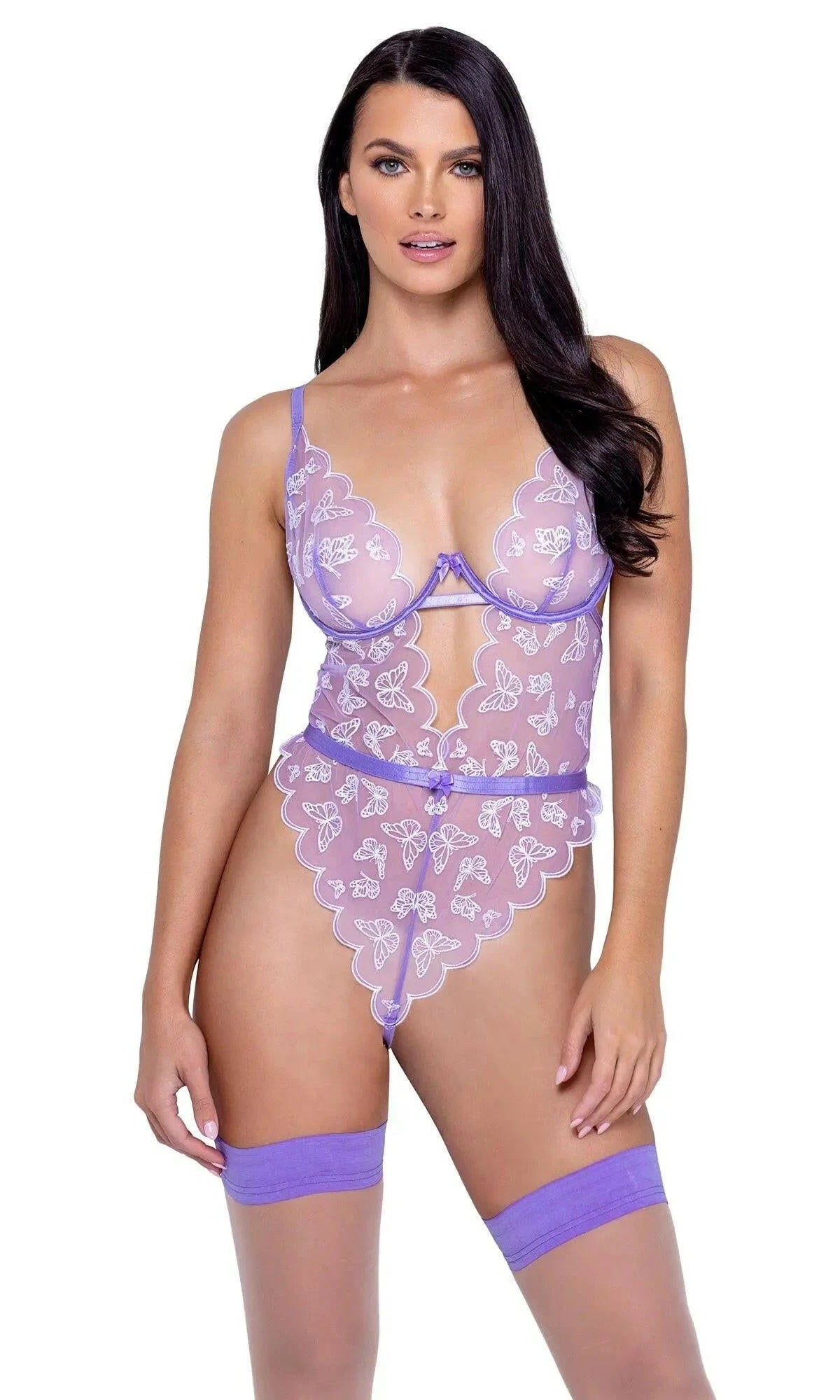 Butterfly Glow Teddy by Roma Confidential