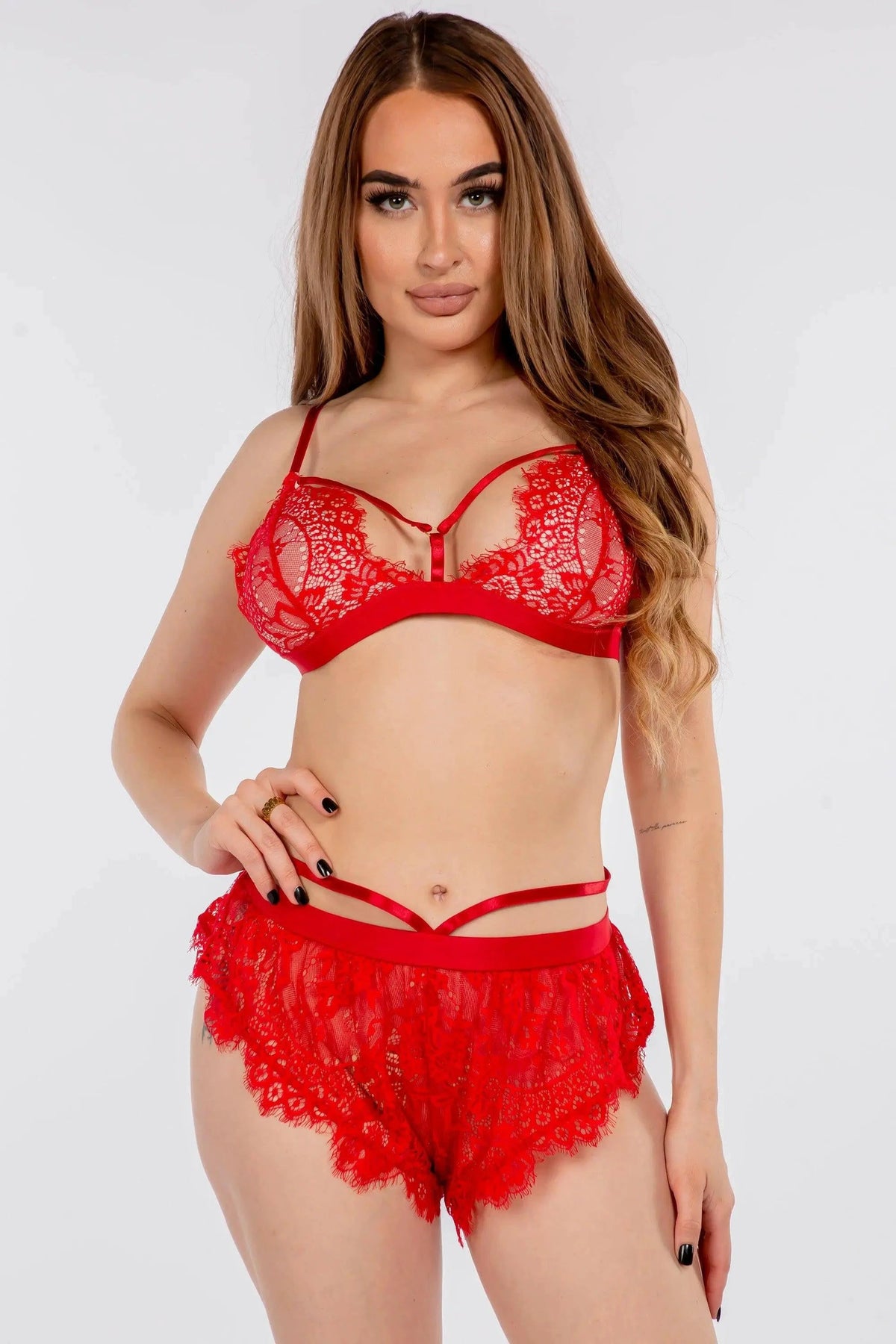 Chantilly Lace 2 Piece Set by Just Sexy Lingerie
