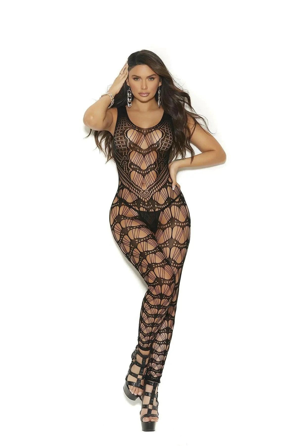 Crochet Footless Bodystocking by Elegant Moments