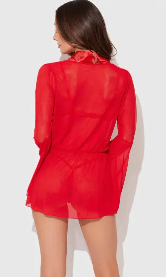 Dragon 3 Piece Robe Set by House of Desire