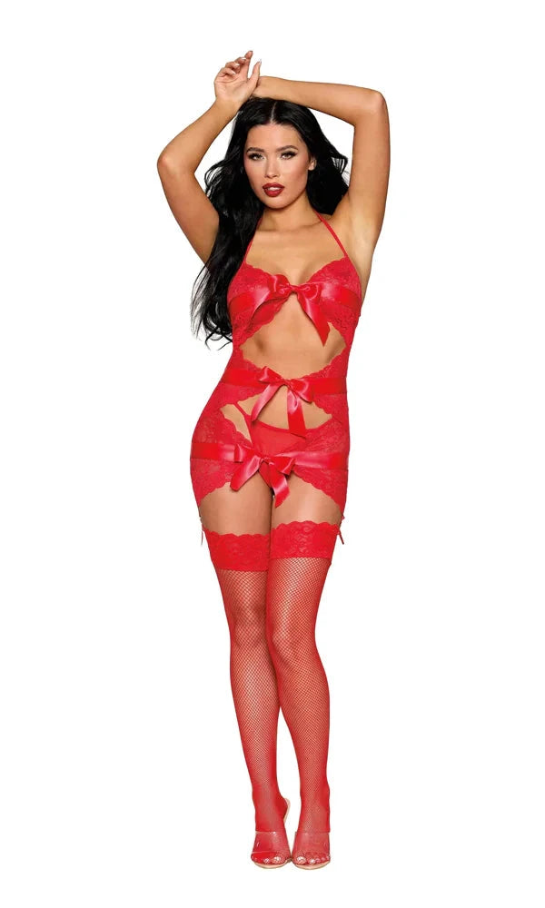 Dreamgirl Garter Slip & G-String Diamond by Dreamgirl
