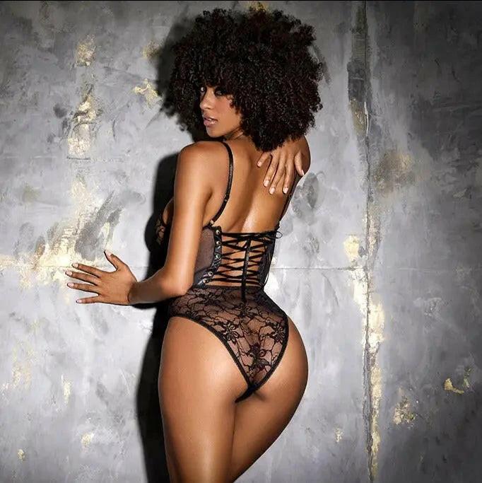 Edgy Illusion Bodysuit by Mapalé