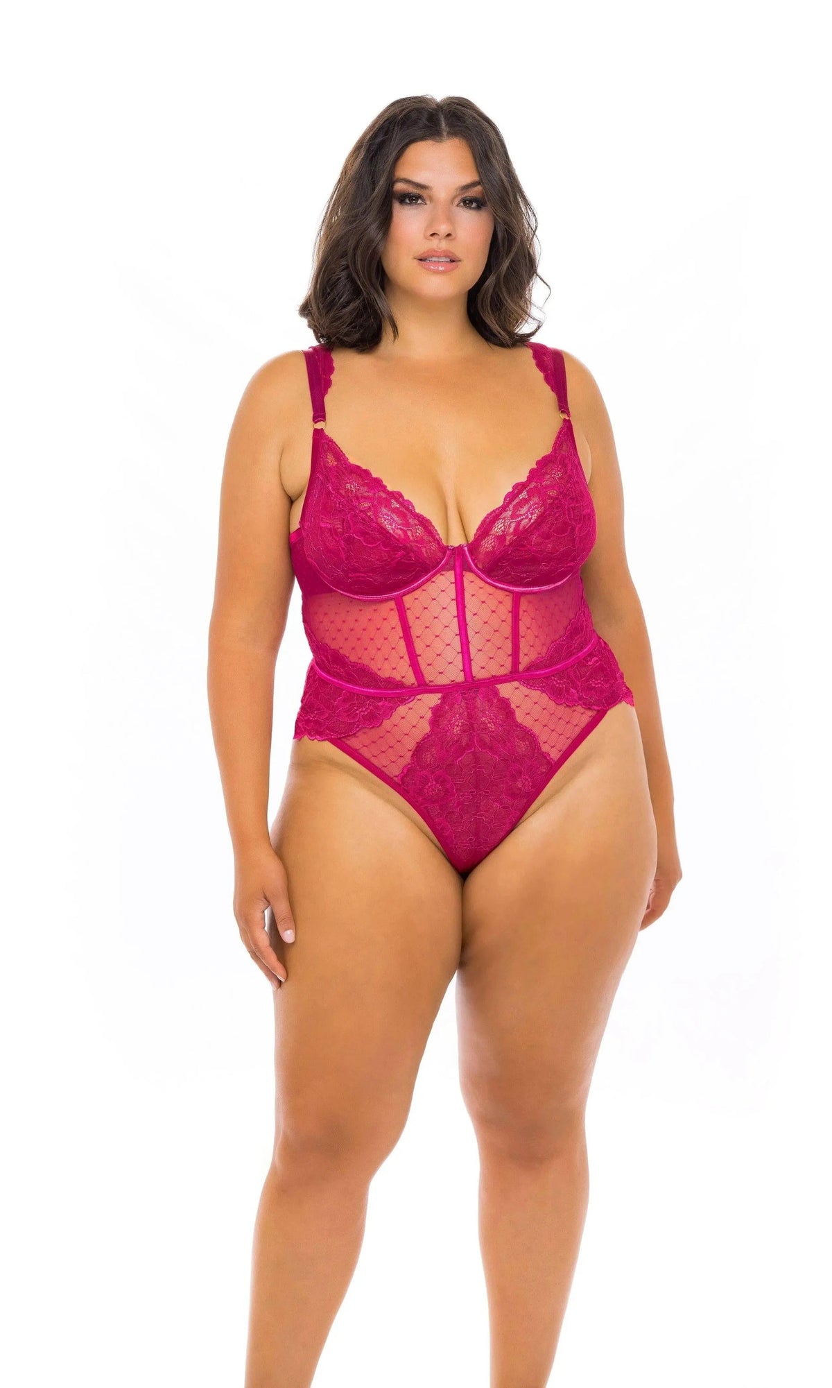Harper Floral Lace Teddy by Oh La La Cheri