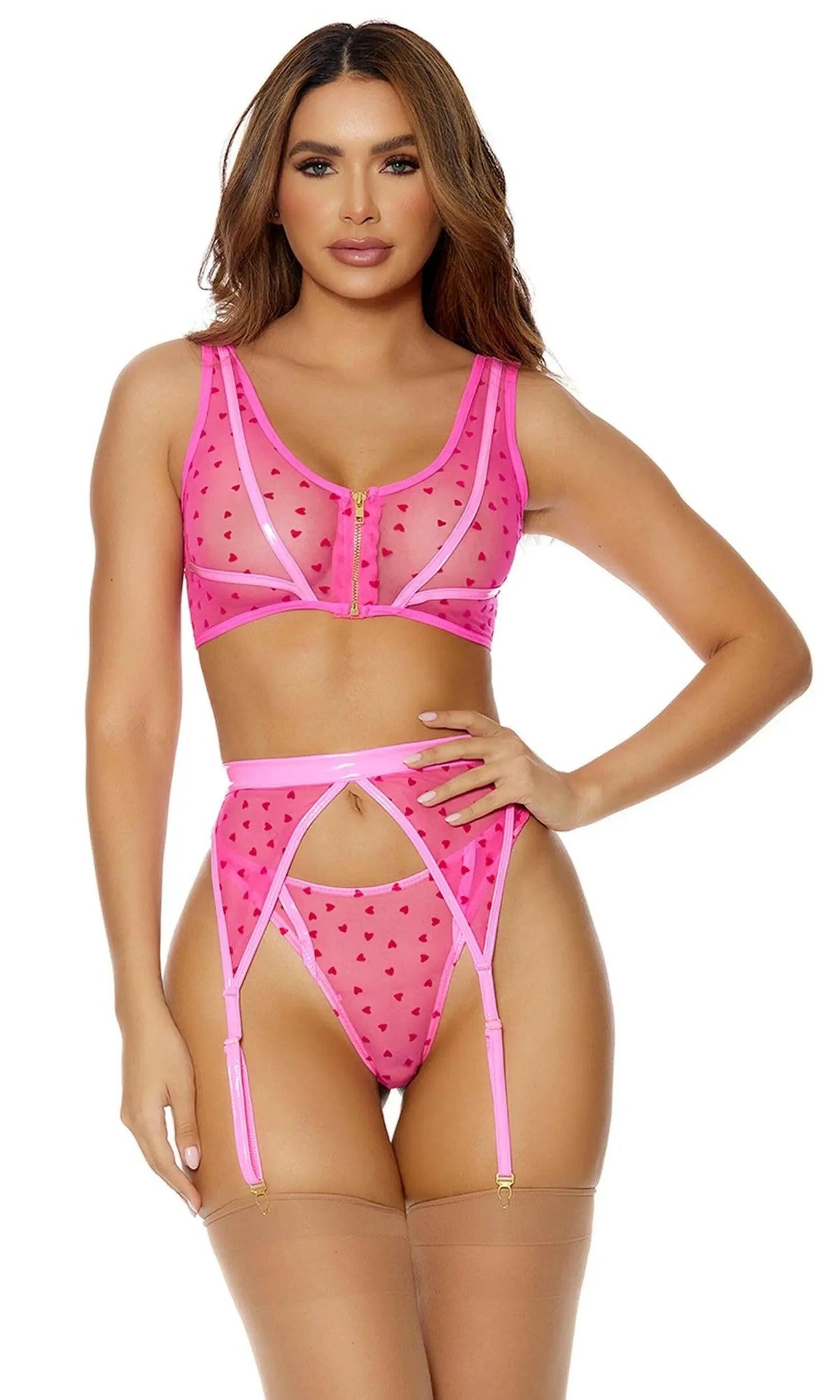 Heart To Catch Lingerie Set by Forplay