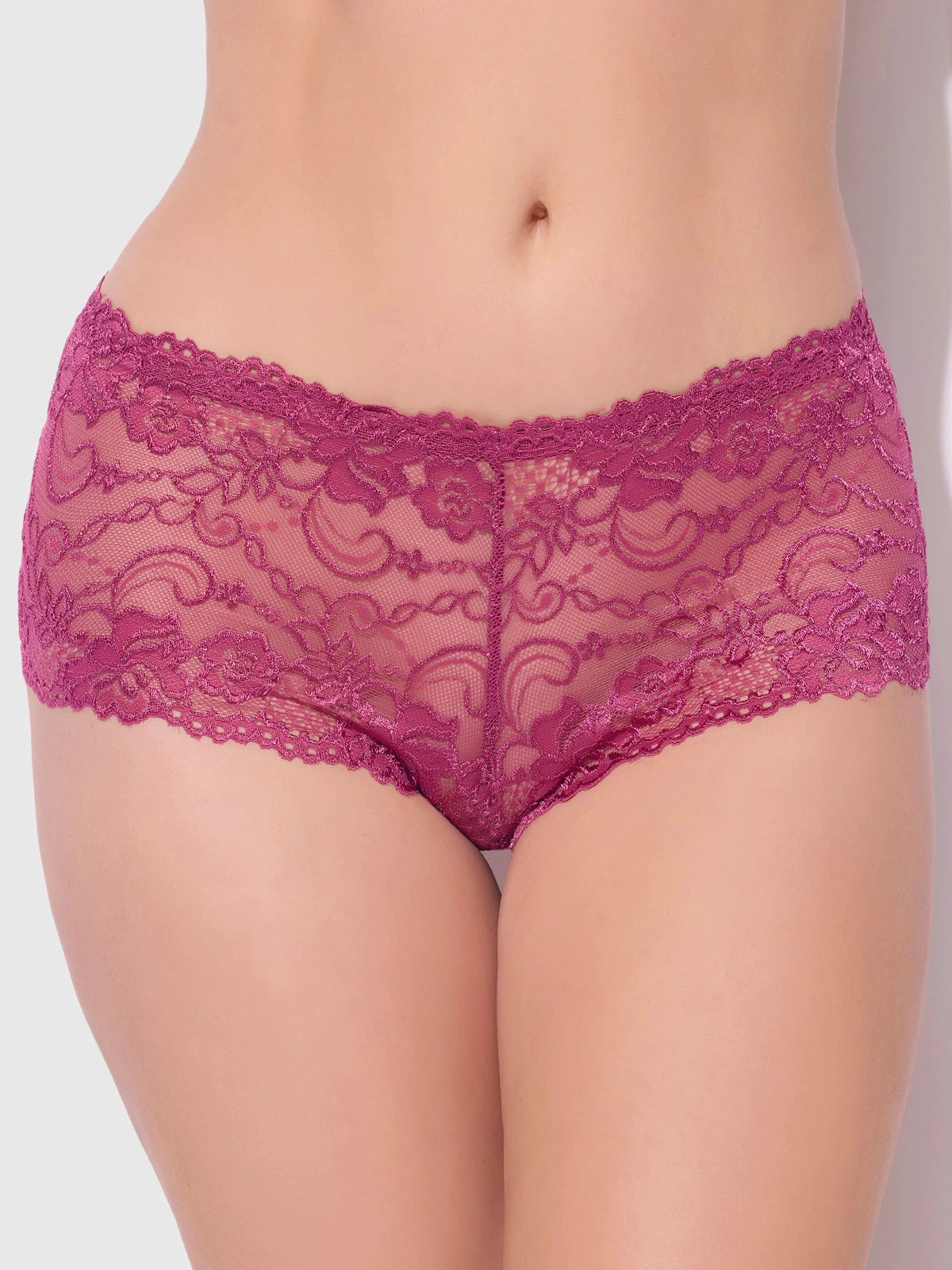 Caitlin Floral Lace Cheeky by House of Desire