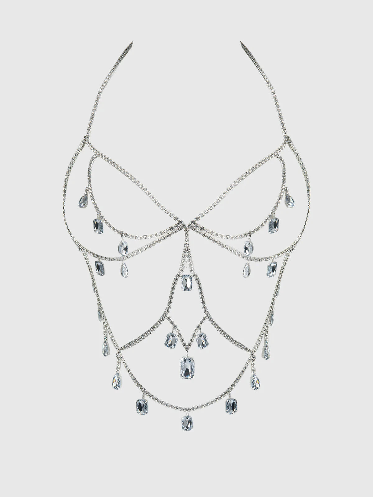 Oversized Rhinestone Top by House of Desire