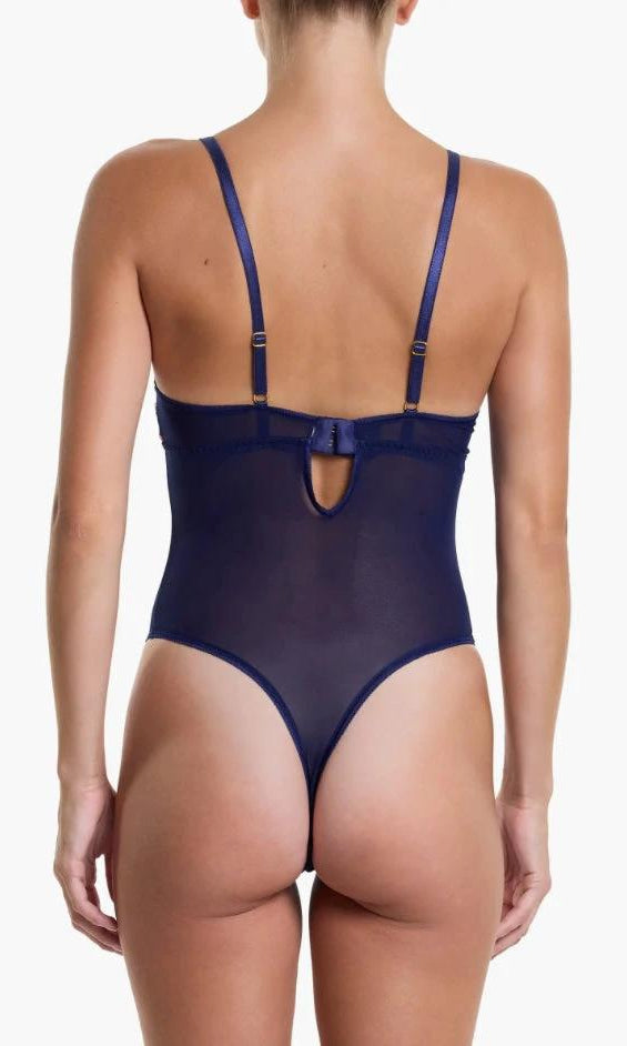 Wildly Blooming Strappy Bodysuit by Hanky Panky