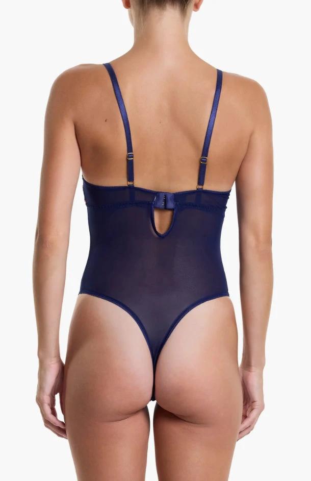 Wildly Blooming Strappy Bodysuit by Hanky Panky