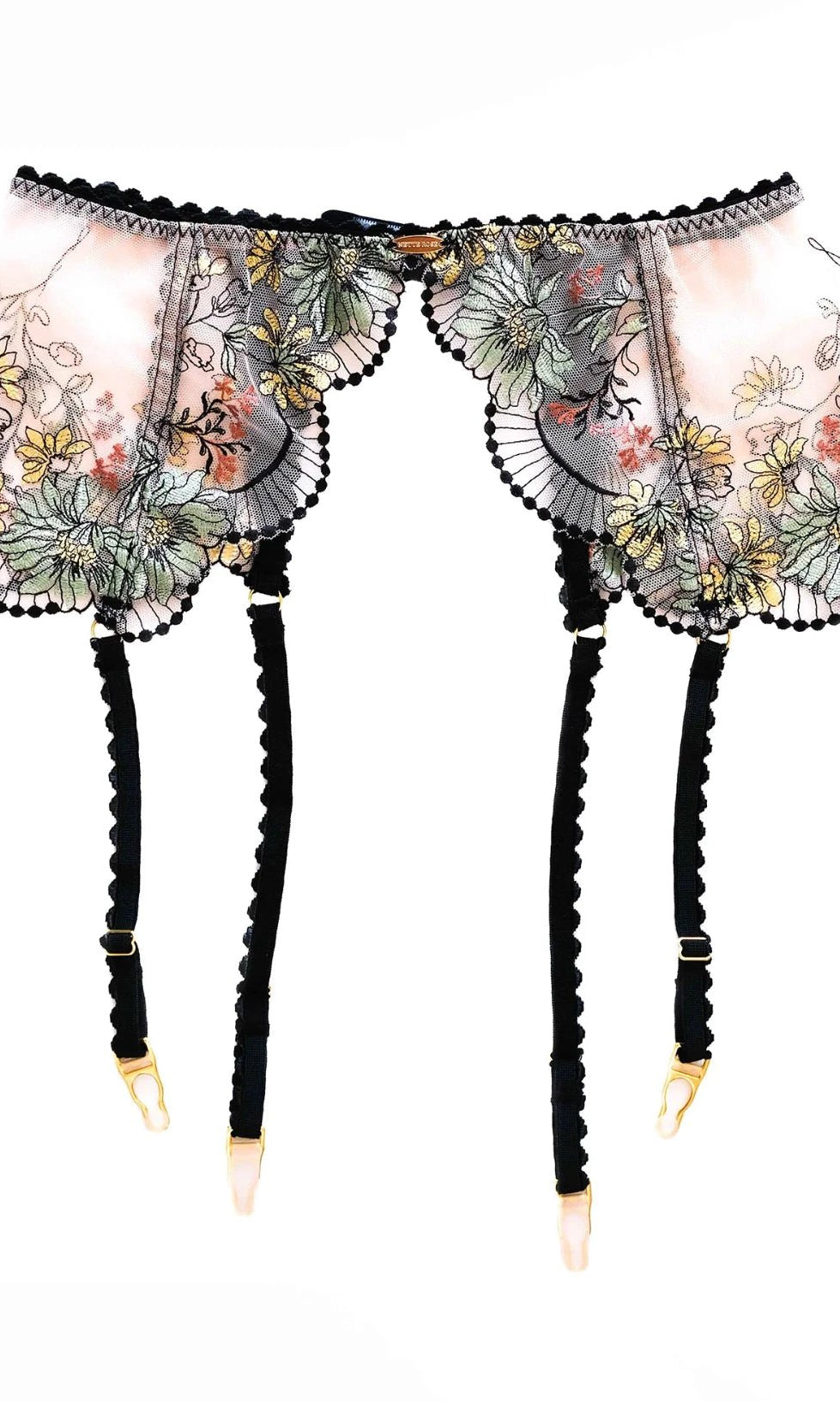 Ghana Longline Garter by Nette Rose