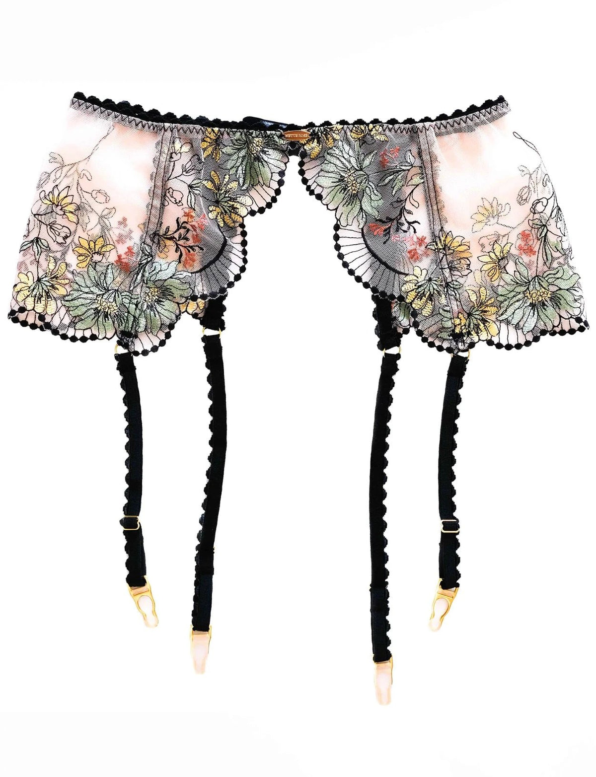 Ghana Longline Garter by Nette Rose