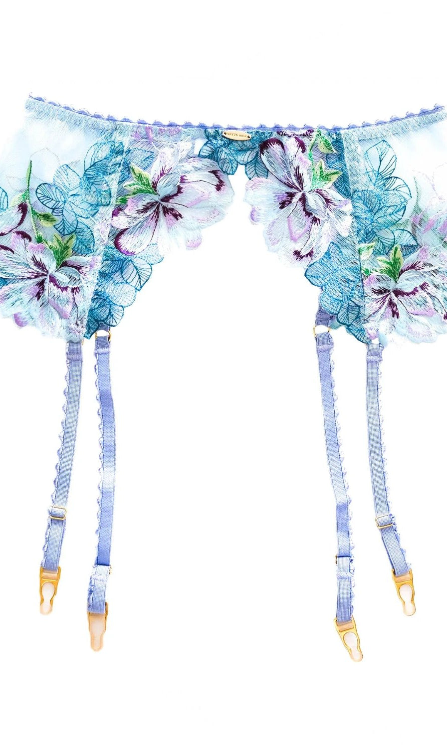 Remmi Longline Garter Belt by Nette Rose