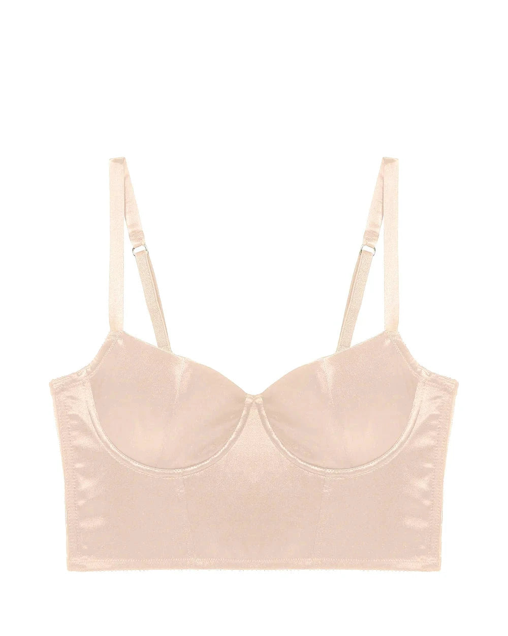 Iris Underwire Crop Bustier by Journelle