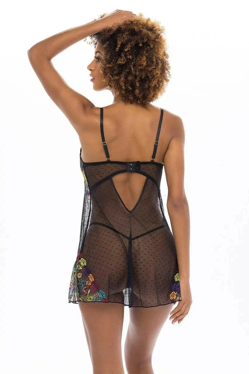 Isla Embroidered Babydoll by Oh La La Cheri