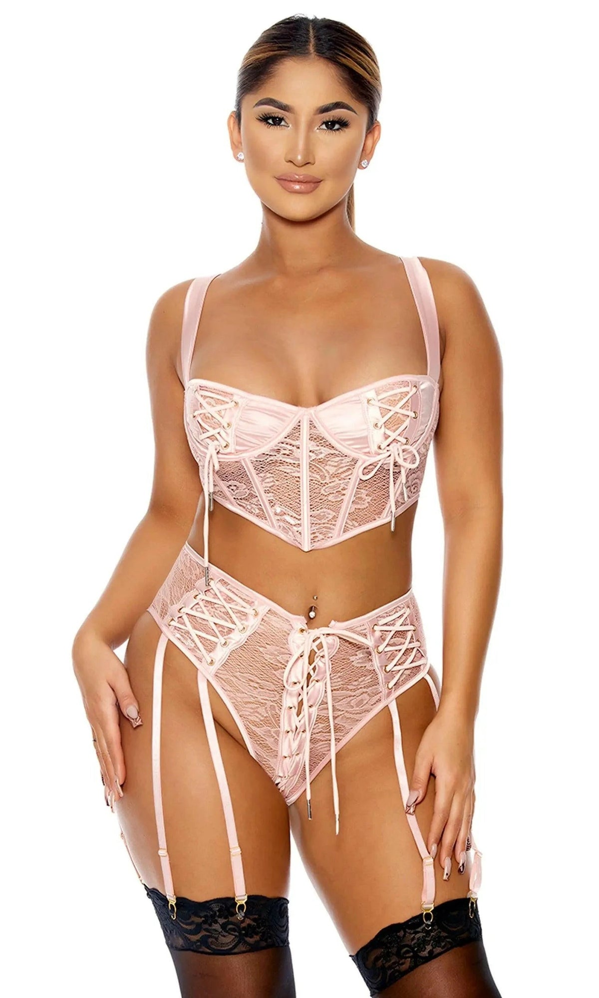 Just Cinch Me 2 Piece Set by Forplay