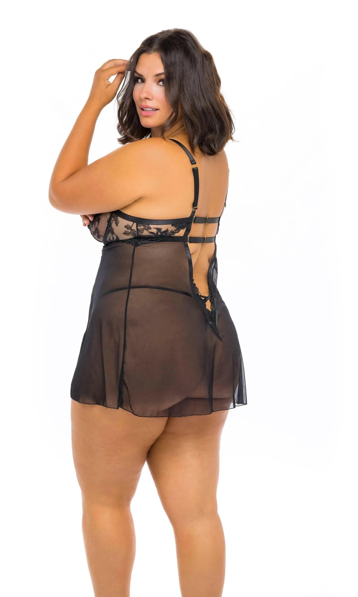 Kira Embroidered Babydoll by Oh La La Cheri