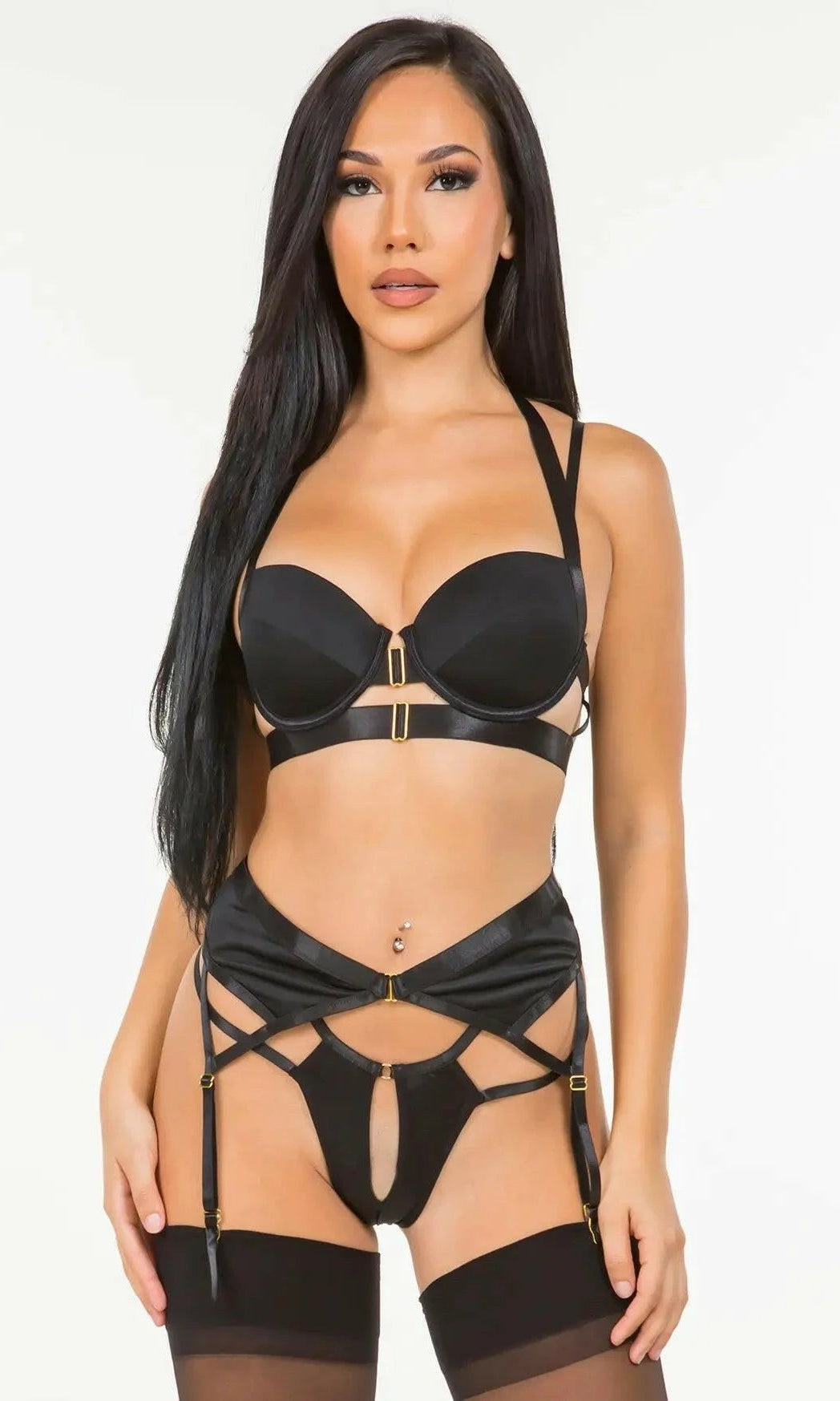 Lace Royalty 3 Piece Set by Just Sexy Lingerie