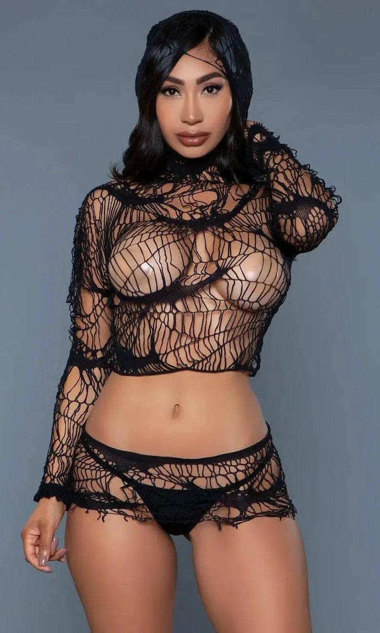 Late At Night Bodystocking by BeWicked