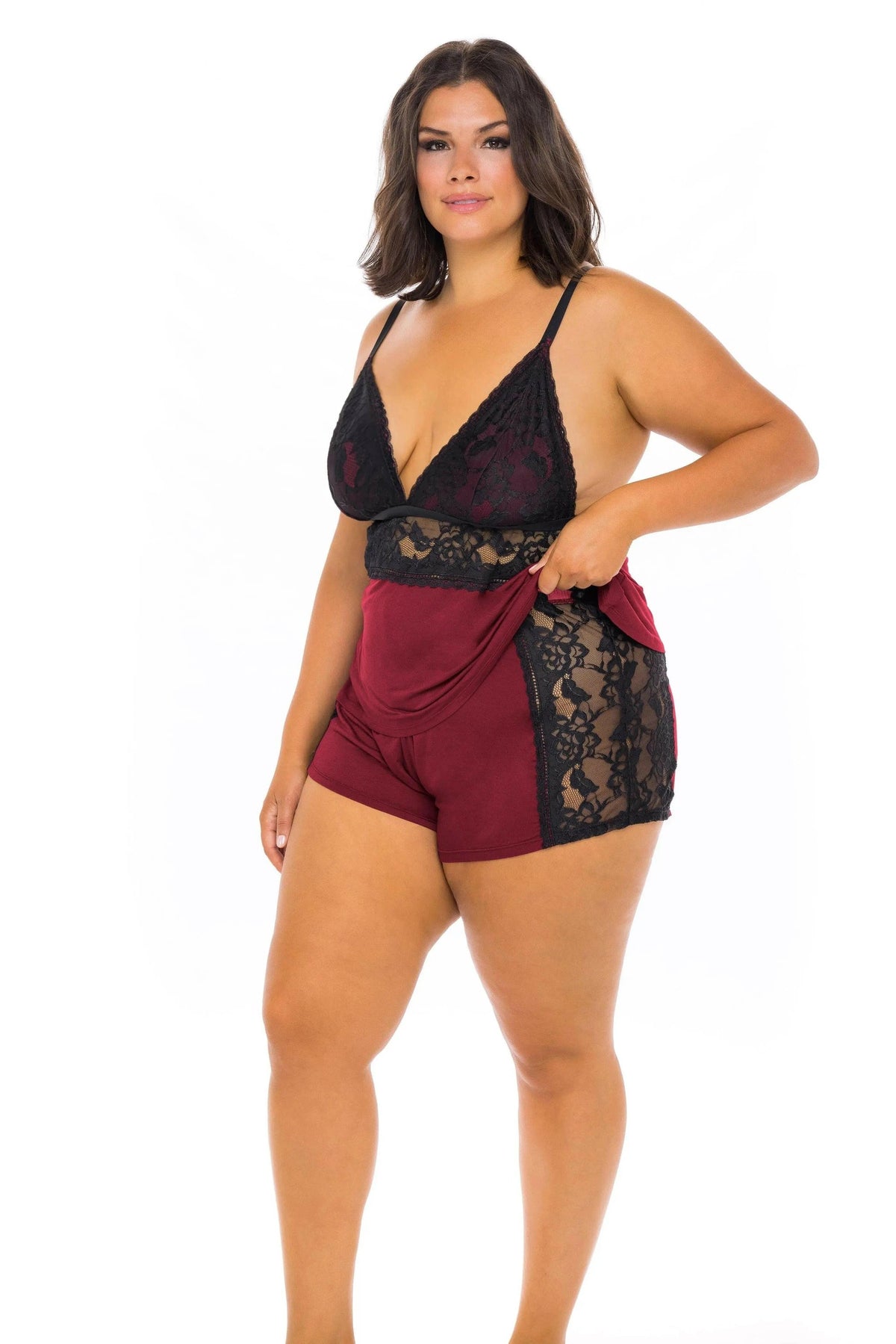 Louella Lace Camisole and Short Set by Oh La La Cheri