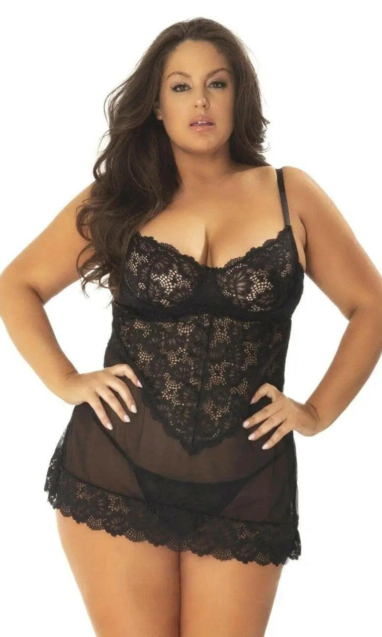 Page Underwire All Lace Babydoll by Oh La La Cheri