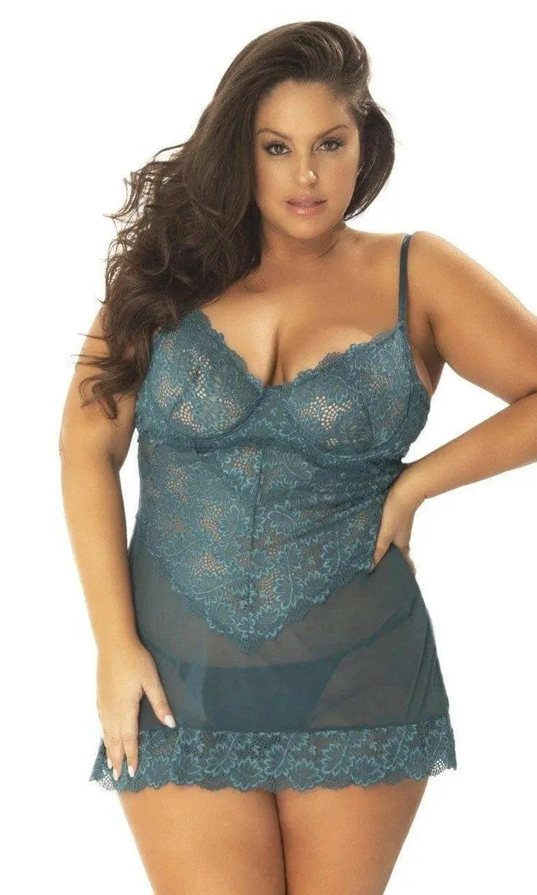 Page Underwire All Lace Babydoll by Oh La La Cheri