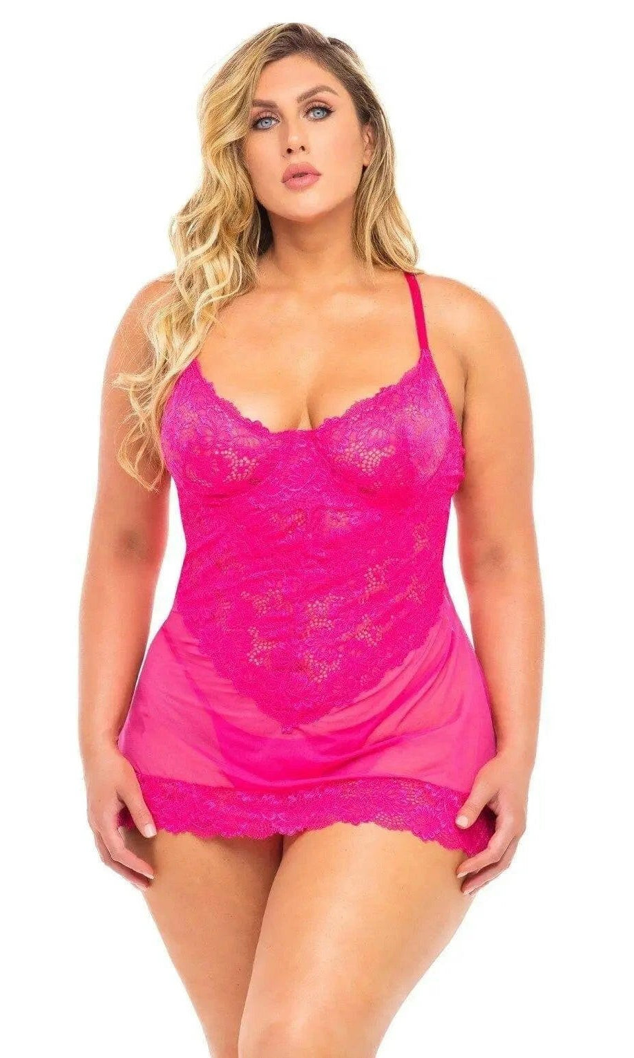 Page Underwire All Lace Babydoll by Oh La La Cheri