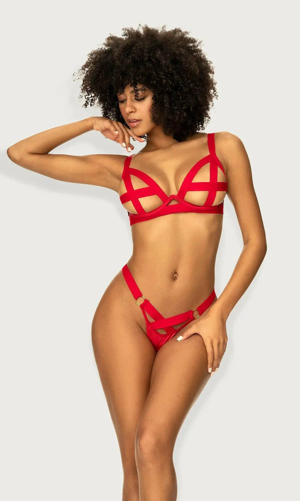 Provocatively Positioned 2 Piece Set by Mapalé