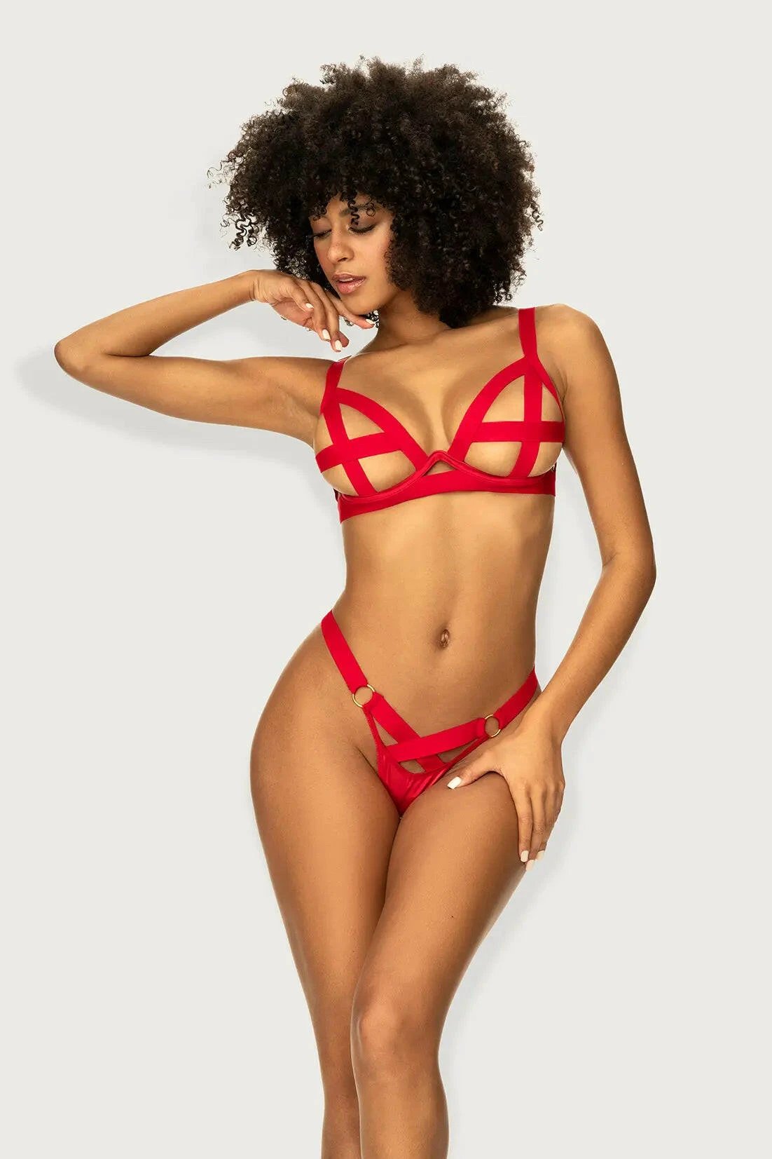 Provocatively Positioned 2 Piece Set by Mapalé