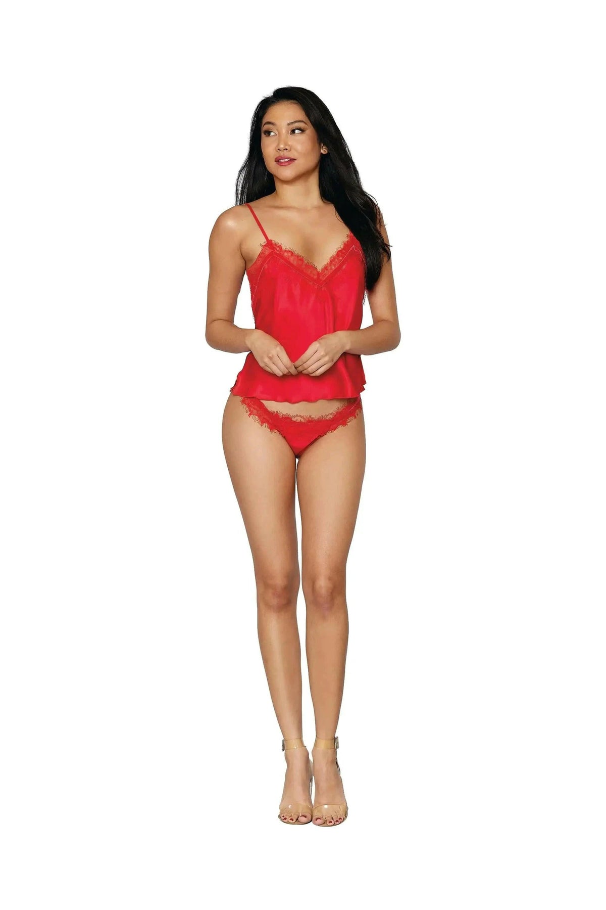 Satin 2 Piece Set by Dreamgirl