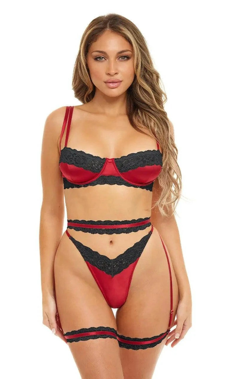 Tempest Floral Trim 3 Piece Set by Oh La La Cheri