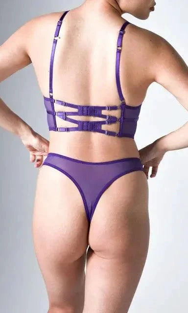 Verona Highleg Thong by Thistle and Spire