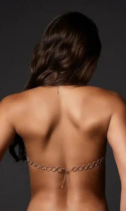 Vida Gold Open Bra by Bluebella