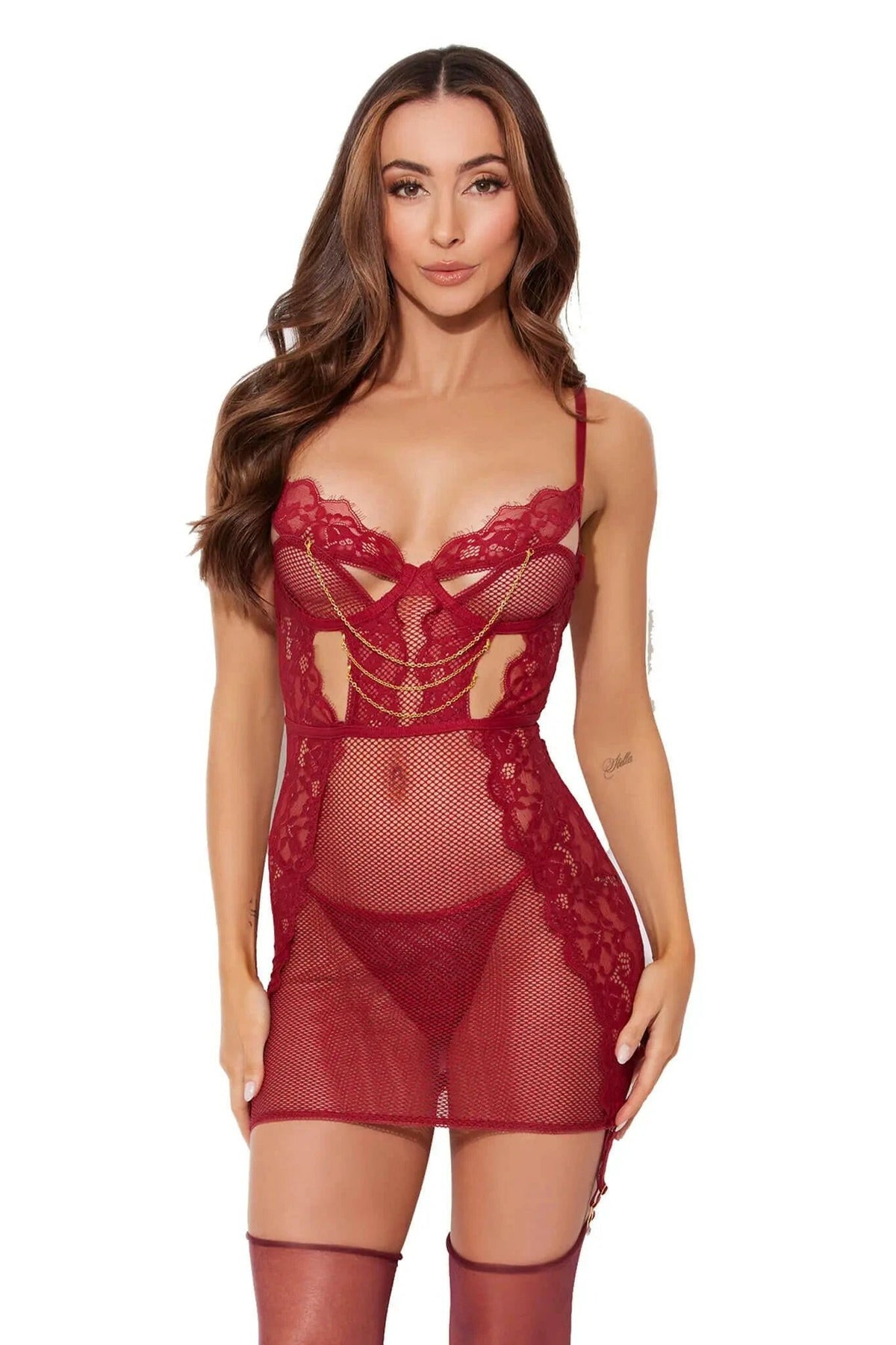 Dezi Chain Chemise by House of Desire