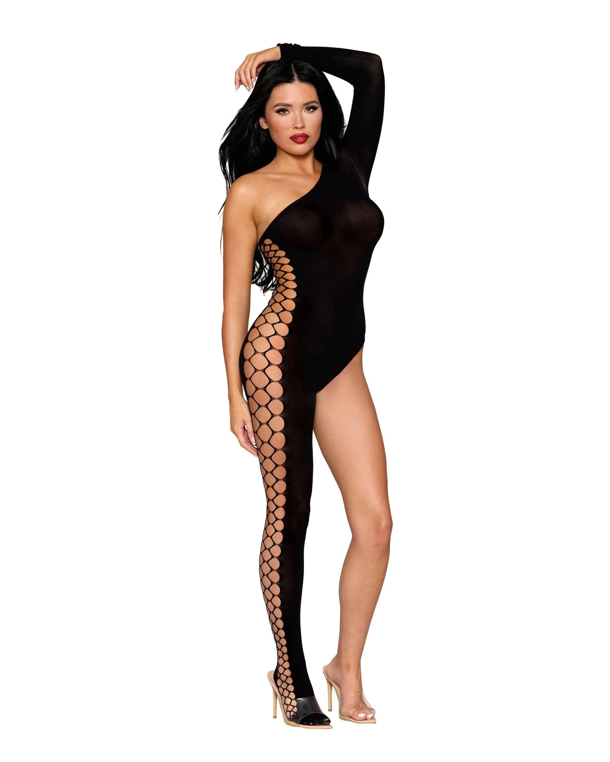 Black Mermaid Bodystocking by Dreamgirl