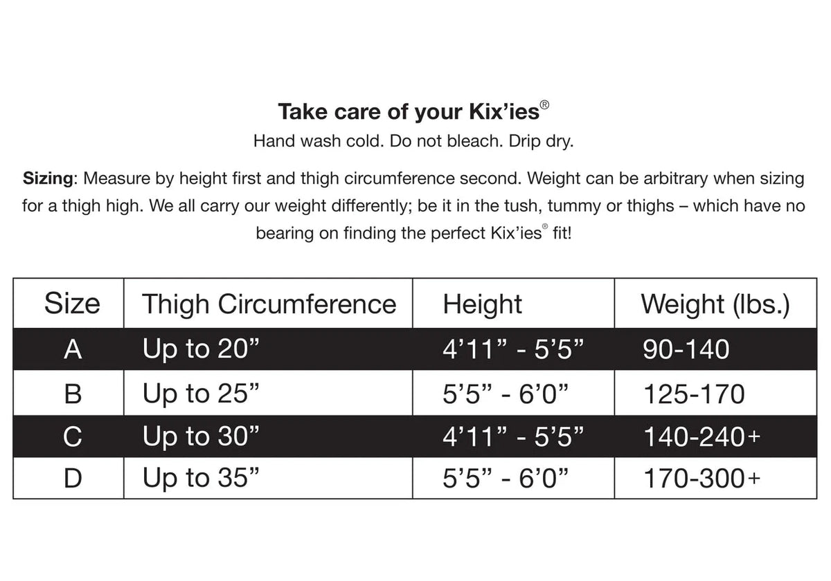 Vanessa Beige Back Seam Sheer Thigh Highs by Kix'ies